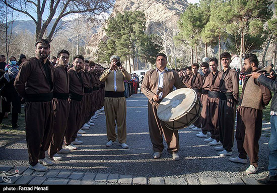 جشن جهانی نوروز در محوطه تاریخی طاقبستان
