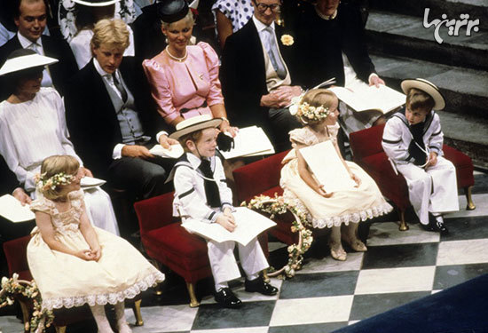 عکس: کودکی های شاهزاده ویلیام و کیت میدلتون