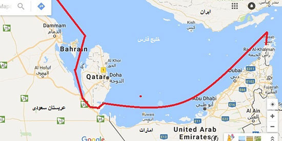 ایران؛ تنها راه تنفس قطر