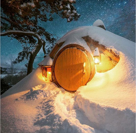 تصاویری شگفت‌انگیز از جادوی زمستان