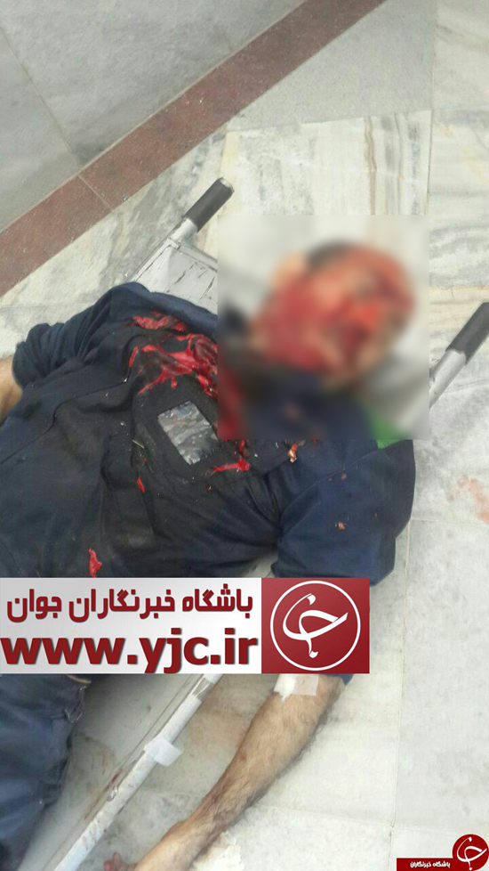 اولین تصاویر از مجروحین تیراندازی در حرم امام