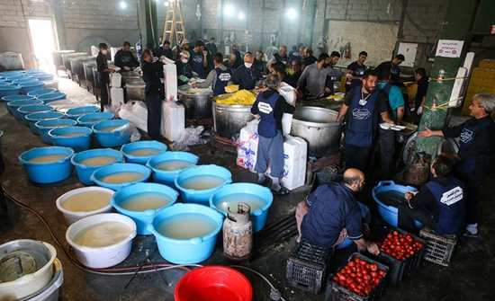 خدمت رسانی به زائران اربعین