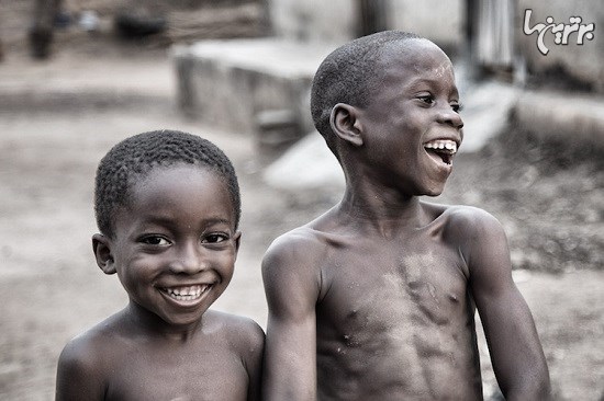 عکاسی از روح صادقانه و رهای کودکان در آفریقا