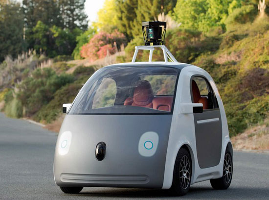 وب‌سایت خودروی بدون راننده Google