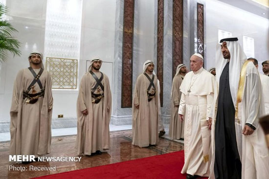 سفر پاپ فرانسیس به امارات‎