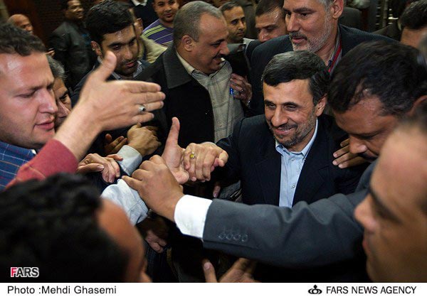 تصاویر: احمدی‌ نژاد و «سفر استانی مصر»!