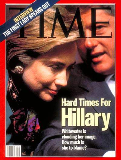 عكس‌هاي هيلاري كلينتون بر روي جلد مجله تايم
