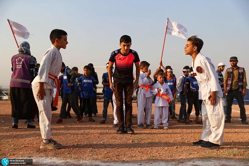 برگزاری المپیک کودکان آواره در سوریه