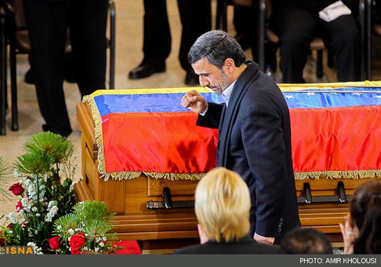 تصاویر: مراسم وداع با هوگو چاوز