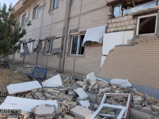 خسارت زلزله مرگبار امروز در کرمانشاه