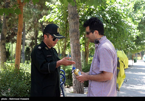 تصاویری از طرح برخورد با روزه خواران در تهران