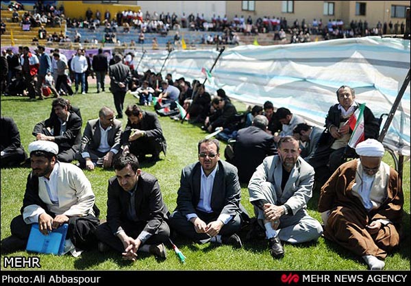 گزارش تصویری: سفر احمدی نژاد به تبریز