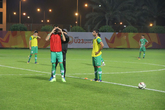 عکس: نخستین تمرین تیم ملی امید در قطر