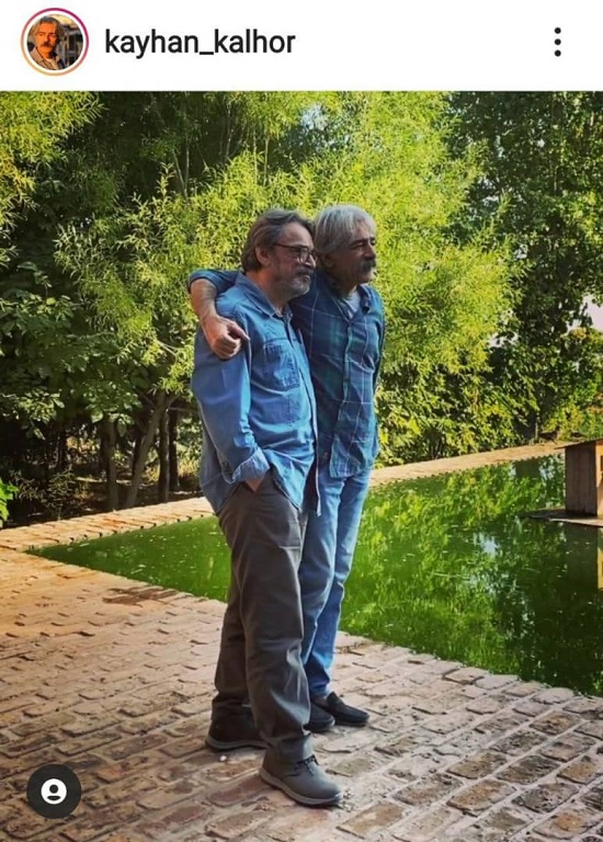 دو موسیقیدان سرشناس ایرانی در کنار هم