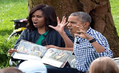 اوباما در عید پاک + عکس
