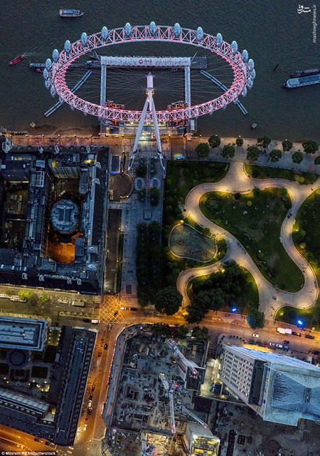 لندن را از بالا ببینید