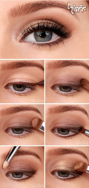 عکس: آموزش آرایش چشم به سبک جدید