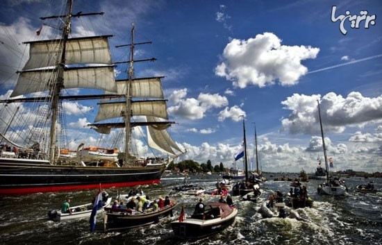 فوق‌العاده ترین منظره دریایی در آمستردام