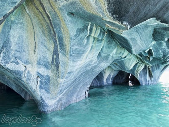 غارهای مرمری فوق‌العاده زیبا +عکس