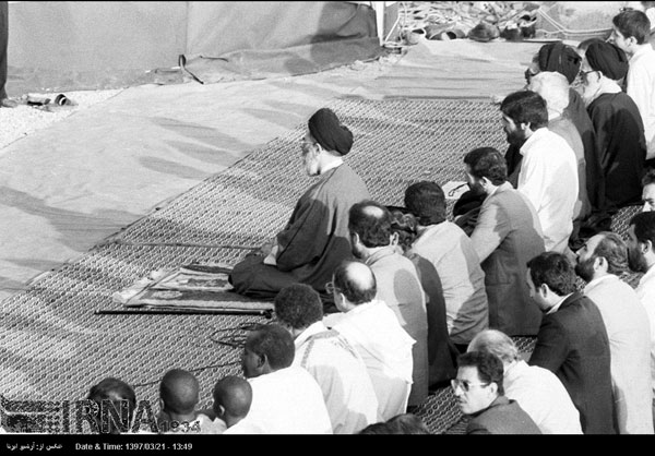 مراسم نماز عید فطر در دهه ۶۰