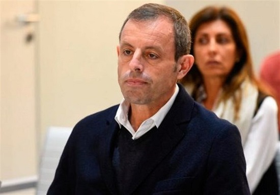 رئیس سابق بارسلونا از زندان آزاد شد