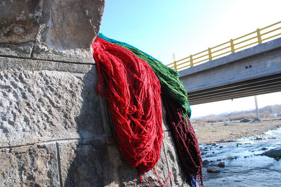 عکس: کارگاه رنگرزی سنتی در آذربایجان