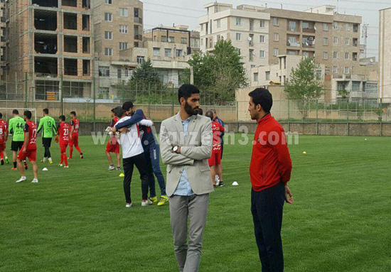 دو ملی‌پوش پرسپولیس، تمرین نکردند