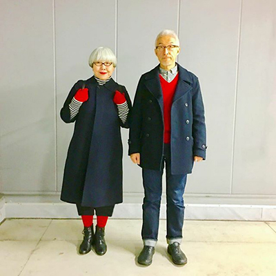 زوجی که ۳۷ سال است لباس‌های ست می‌پوشند