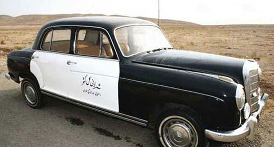 عکس: اولین ماشین پلیس در ایران