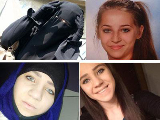 پیوستن 600 دختر اروپایی به داعش