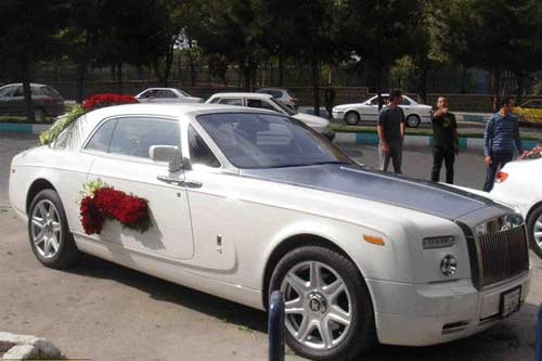 عروس شیک تر است یا ماشین عروس؟!