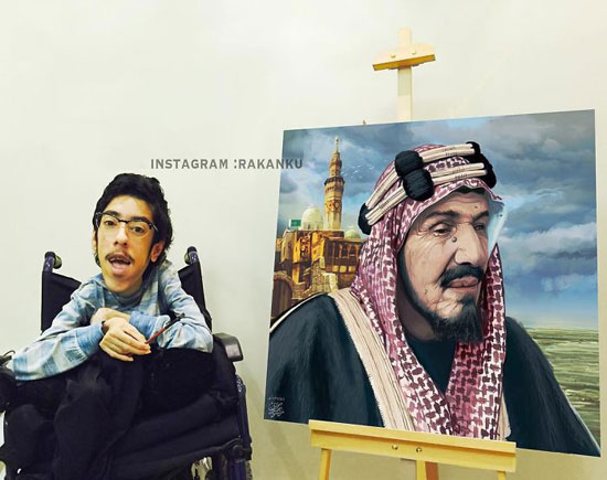 نقاشی که نشان داد معلولیت محدودیت نمی‌آورد