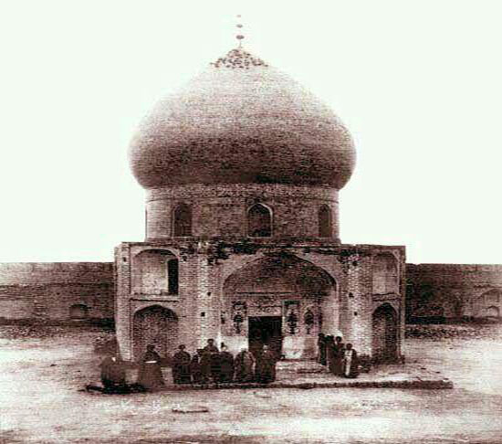 قدیمی‌ترین عکس از حرم امام حسین(ع) در کربلا