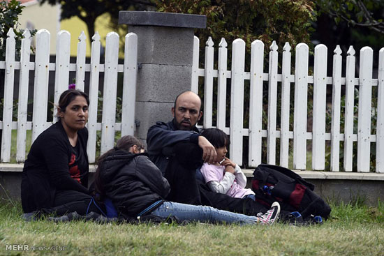 عکس: بسته شدن مرزها به روی مهاجران