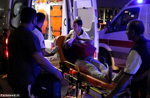 عکس: درد و اشک مجروح حادثه استانبول