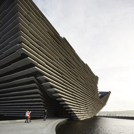 ساخت موزه‌ای به شکل صخره ساحلی در اسکاتلند