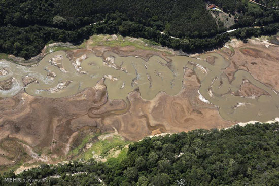 تصاویری از خشکسالی فاجعه بار در برزیل