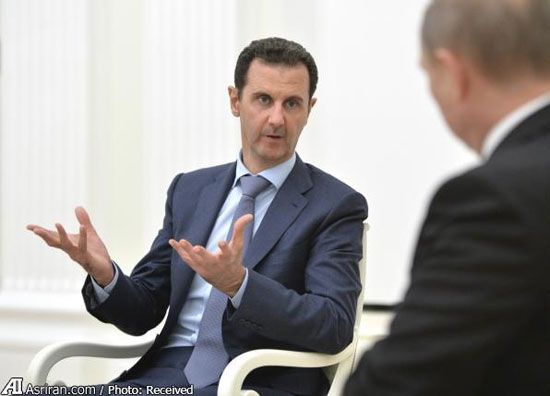 پذیرایی پوتین از اسد در کاخ کرملین +عکس