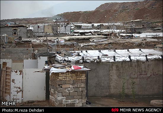 تصاویر: زاغه نشینان شیراز