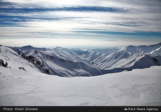 عکس: طبیعت زمستانی و زیبای کوه «میشو»