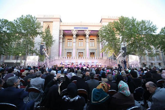 بزرگترین کنسرت روباز کشور در میدان مشق