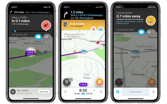۵ ویژگی که اپل باید از Waze و Google Maps کپی کند