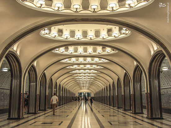 زیباترین متروی دنیا