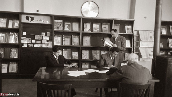 عکس: کتابخانه امریکایی‌ها در تهران