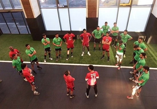 آخرین تمرین تیم ملی فوتبال پیش از سفر به تونس