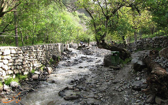 آبشار قره سو و قصر خورشید در کلات نادری مشهد