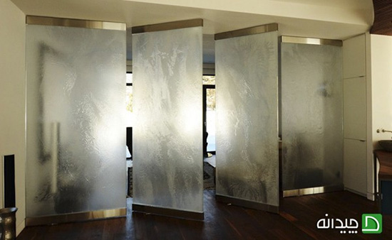 دیوارهای شفاف، جداکننده‌های زیبا در خانه کوچک شما!