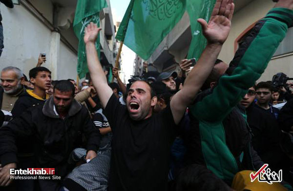شادمانی مردم فلسطین پس از استعفای «لیبرمن»
