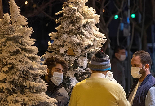 تصاویری از حال و هوای کریسمس در تهران