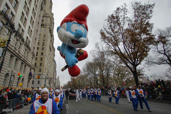 عکس: رژه روز شکرگزاری در آمریکا